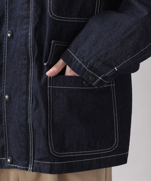 RAGEBLUE(レイジブルー)の「ハンティングワークジャケット(ミリタリージャケット・メンズ・グリーン系その他/カーキ/ネイビー・MEDIUM/LARGE)」の21枚目の写真