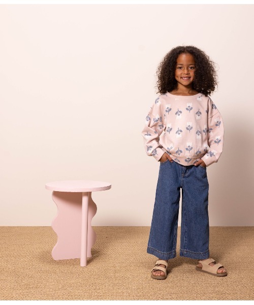 スウェット スウェット長袖プルオーバー キッズ 未使用】PETIT BATEAU