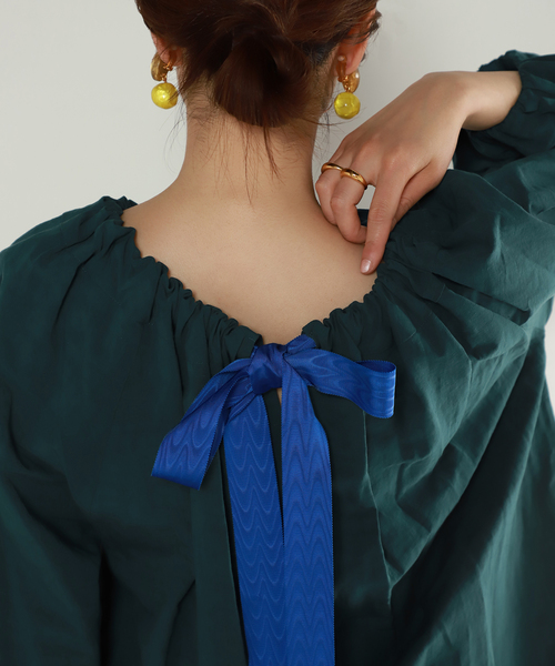 【LE BOUQUET/ル・ブーケ】2way Ribbon dress LE BOUQUET/ル・ブーケ】2way Ribbon dress（ワンピース