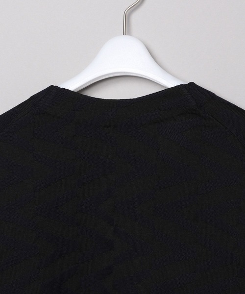 NUMERALS（ヌメラルズ）の「[NUMERALS]柄コンフォートニットカーデ（カーディガン/ボレロ・メンズ・ベージュ/ブラック・LARGE/MEDIUM）」の8枚目の写真