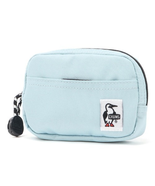 CHUMS（チャムス）の「CHUMS/チャムス ポーチ Recycle Dual Soft Case リサイクルデュアルソフトケース CH60-3567（ポーチ・メンズ・ブルー/レッド/ブラック/ホワイト/ネイビー/ブラウン/ブラック×ホワイト/グレイッシュベージュ/グリーン系その他/カラフル/ホワイト系その他/ライトブルー/ブラック系その他・FREE）」の11枚目の写真