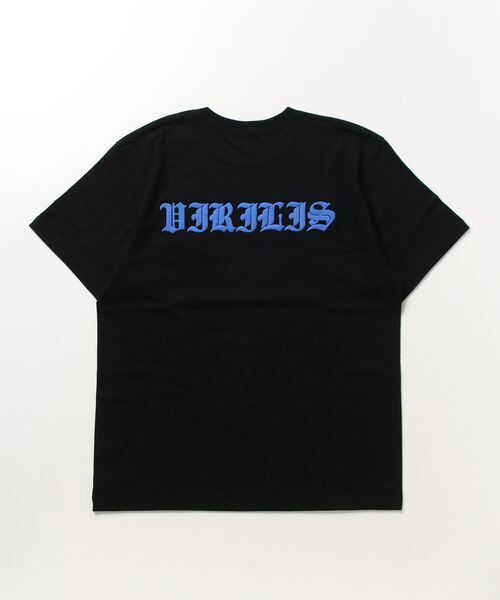 TOGA VIRILIS（トーガ ビリリース）の「Print T-shirt（Tシャツ/カットソー・メンズ・ホワイト/ブラック/ネイビー・46/48）」の4枚目の写真