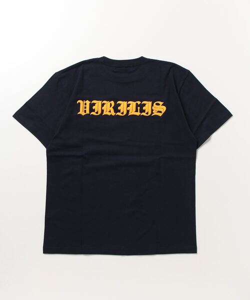 TOGA VIRILIS（トーガ ビリリース）の「Print T-shirt（Tシャツ/カットソー・メンズ・ホワイト/ブラック/ネイビー・46/48）」の5枚目の写真