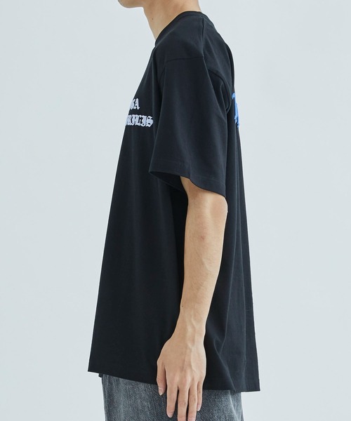 TOGA VIRILIS（トーガ ビリリース）の「Print T-shirt（Tシャツ/カットソー・メンズ・ホワイト/ブラック/ネイビー・46/48）」の20枚目の写真