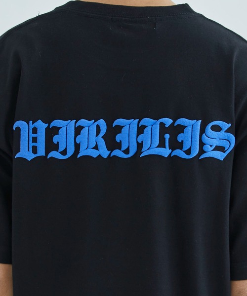 TOGA VIRILIS（トーガ ビリリース）の「Print T-shirt（Tシャツ/カットソー・メンズ・ホワイト/ブラック/ネイビー・46/48）」の15枚目の写真