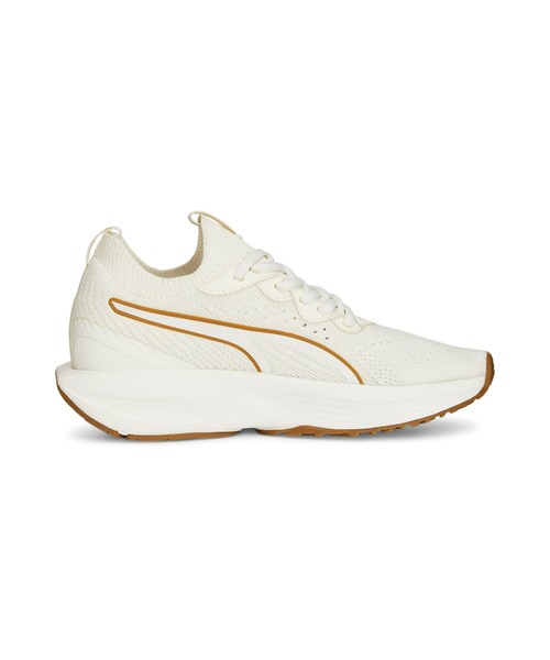 PUMA（プーマ）の「PUMA プーマ ウィメンズ トレーニング PWR XX リュクス ニトロ トレーニング（スニーカー・レディース・オフホワイト/ベージュ系その他/ブラック×ホワイト・24.0cm/25.5cm/26.0cm/22.0cm/22.5cm/24.5cm/25.0cm/23.0cm/23.5cm）」の8枚目の写真