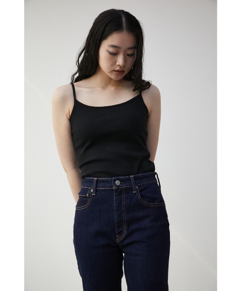 AZUL by moussy（アズールバイマウジー）の「A/B BASIC BACK OPEN CAMISOLE/アズールベーシックバックオープンキャミソール（キャミソール・レディース・ブラック/アイボリー/オレンジ・MEDIUM/SMALL）」の14枚目の写真