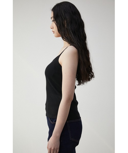 AZUL by moussy（アズールバイマウジー）の「A/B BASIC BACK OPEN CAMISOLE/アズールベーシックバックオープンキャミソール（キャミソール・レディース・ブラック/アイボリー/オレンジ・MEDIUM/SMALL）」の17枚目の写真
