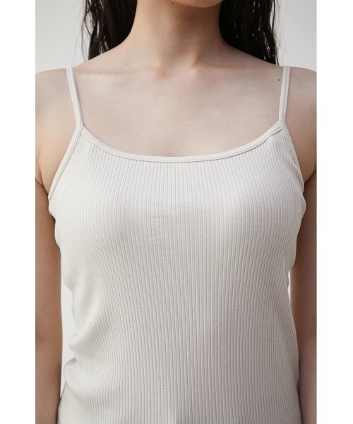 AZUL by moussy（アズールバイマウジー）の「A/B BASIC BACK OPEN CAMISOLE/アズールベーシックバックオープンキャミソール（キャミソール・レディース・ブラック/アイボリー/オレンジ・MEDIUM/SMALL）」の10枚目の写真