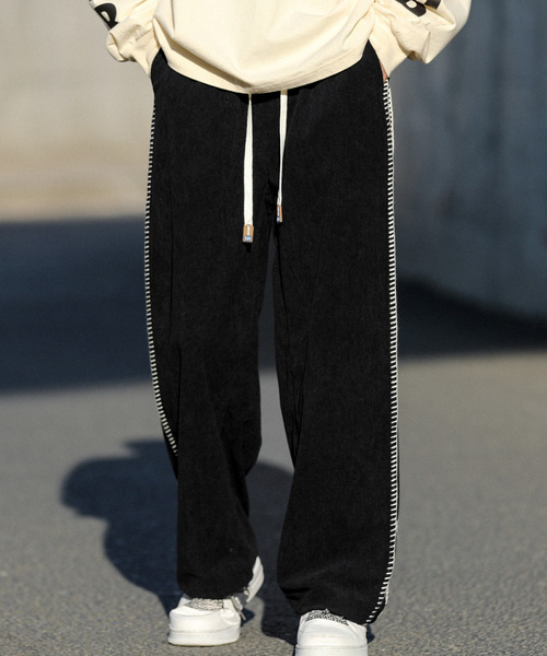 neos(ネオス)の「【neos -addictive design-】ルーズシルエット ハンドステッチ 細コール ワイド パンツ(その他パンツ・メンズ・ブラック/アイボリー/ブラウン・MEDIUM/LARGE/X-LARGE)」の13枚目の写真