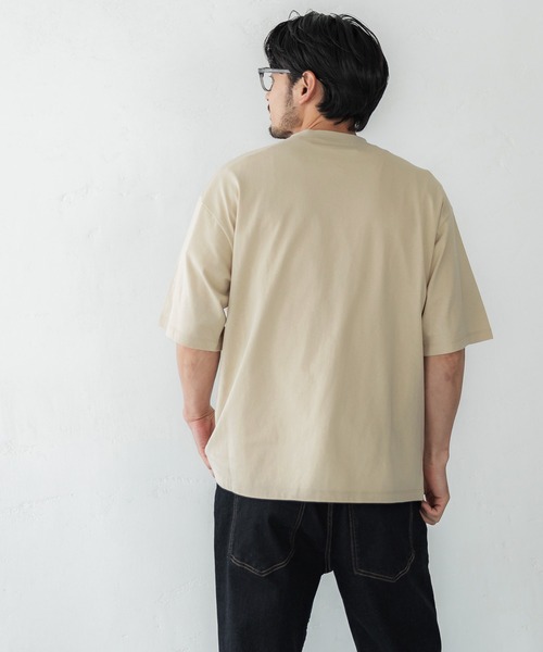 coca(coca)(コカ)の「メンズジャンクフード刺繍Tシャツ(Tシャツ/カットソー・メンズ・チャコール/グレー/ホワイト/ベージュ・L/XL/M)」の8枚目の写真