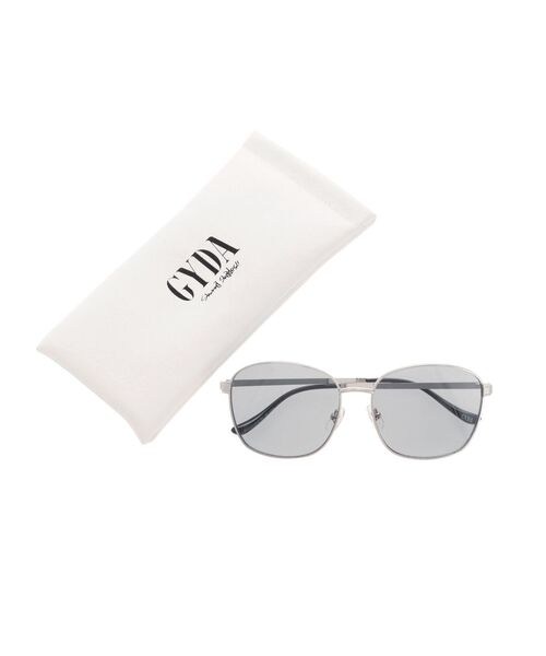 GYDA（ジェイダ）の「スクエアフレームサングラス（サングラス・レディース・ブラック/クリア・FREE）」の6枚目の写真