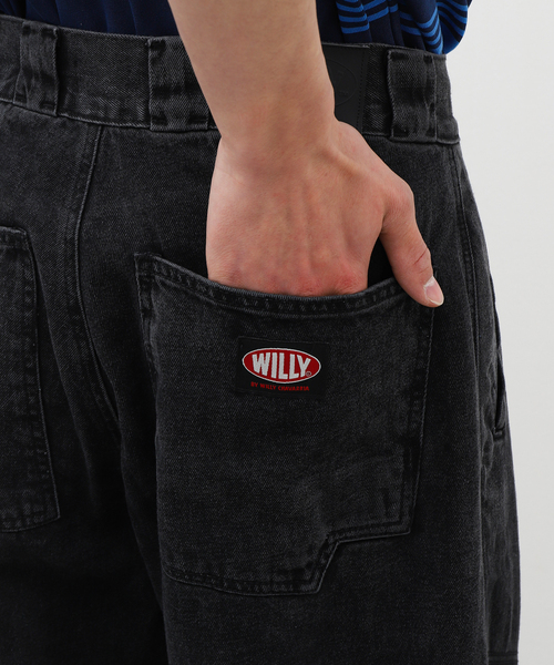 WILLY CHAVARRIA(ウィリーチャバリア)の「【WILLY CHAVARRIA / ウィリー チャバリア】RAVER PANTS(デニムパンツ・メンズ・ブラック系その他・SMALL/MEDIUM)」の8枚目の写真