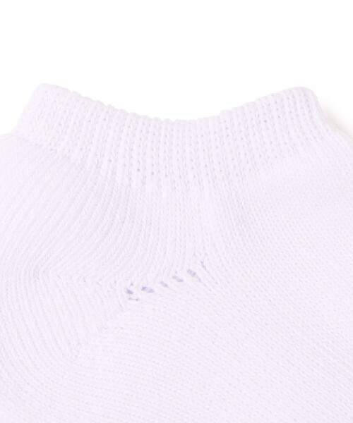SHIPS any（シップス エニィ）の「SHIPS any: 3P アンクル ソックス（ソックス/靴下・メンズ・ホワイト・ONE SIZE）」の3枚目の写真