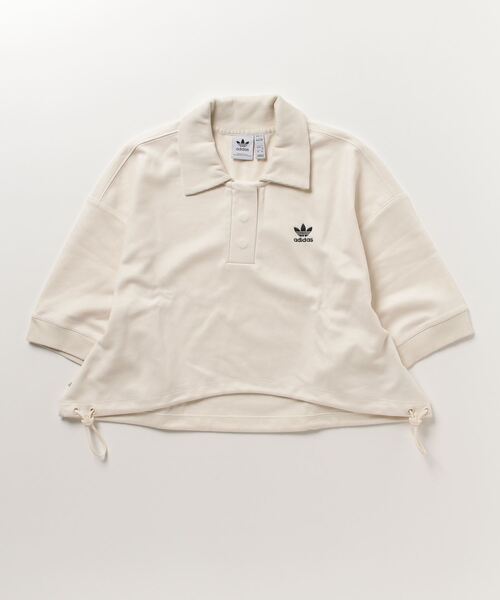 adidas Originals(アディダスオリジナルス)の「adidas Originals/アディダス オリジナルス POLO(ポロシャツ・レディース・ホワイト・XL)」の1枚目の写真