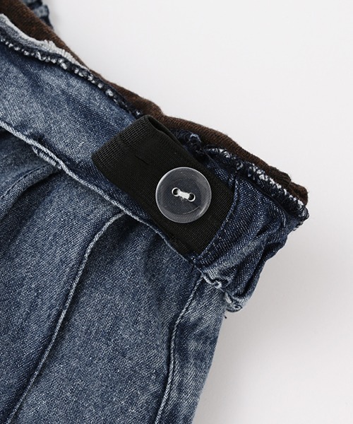 X-girl Stages(エックスガールステージス)の「移動ポケットつきスカート(スカート・キッズ・ラベンダー/ネイビー・140cm/130cm/100cm/120cm/110cm/90cm)」の7枚目の写真