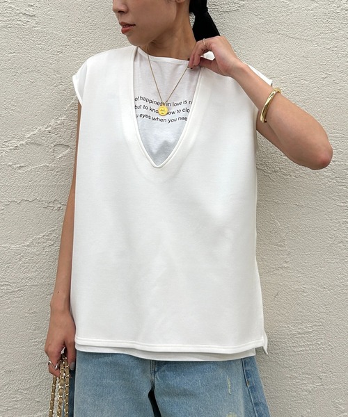 2way深Vカットソー　コラージュ　ラウンジドレス 7a60733305323984ffa0ef289ec1e2