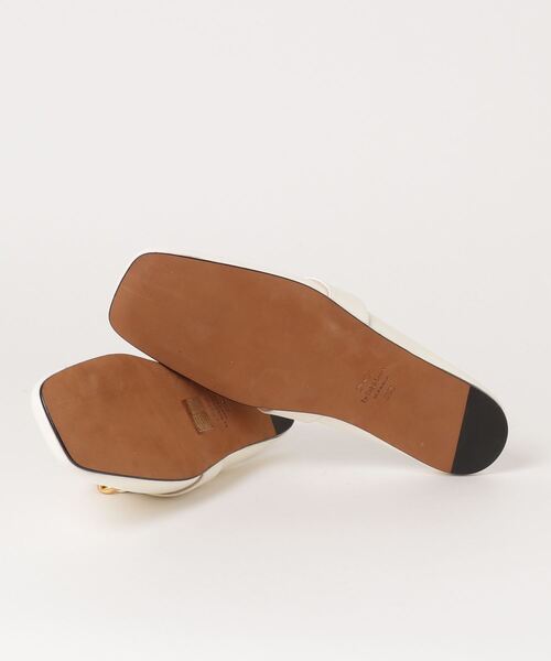 POLO RALPH LAUREN（ポロ ラルフ ローレン）の「Polo ID ラムスキン ミュール（スリッポン・レディース・ホワイト・5.5B/6B/6.5B/7B/7.5B）」の7枚目の写真