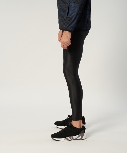 Reebok（リーボック）の「【Reebok:リーボック】ロングレギンス（レギンス/スパッツ・メンズ・ブラック×レッド/ブラック/ブラック×シルバー・MEDIUM/X-LARGE/LARGE/SMALL）」の10枚目の写真