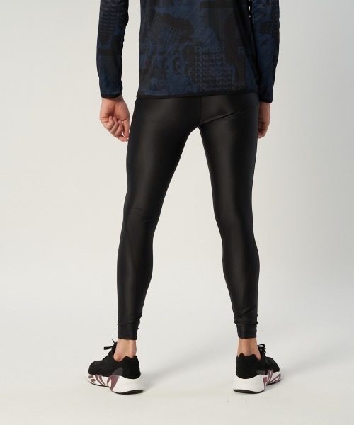 Reebok（リーボック）の「【Reebok:リーボック】ロングレギンス（レギンス/スパッツ・メンズ・ブラック×レッド/ブラック/ブラック×シルバー・MEDIUM/X-LARGE/LARGE/SMALL）」の7枚目の写真