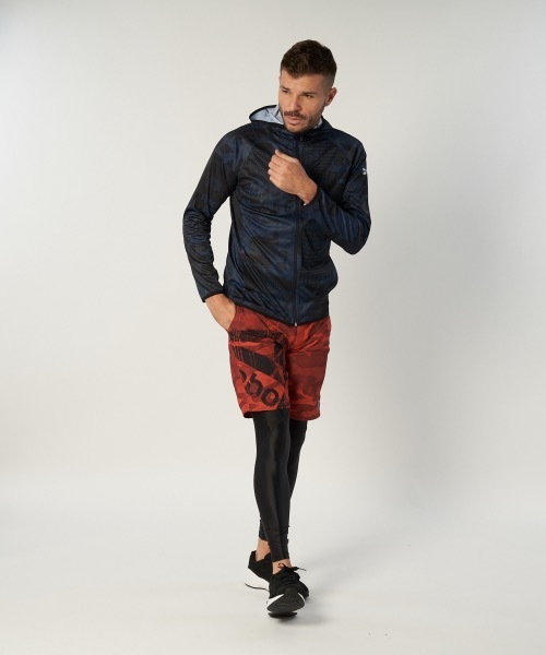 Reebok（リーボック）の「【Reebok:リーボック】ロングレギンス（レギンス/スパッツ・メンズ・ブラック×レッド/ブラック/ブラック×シルバー・MEDIUM/X-LARGE/LARGE/SMALL）」の8枚目の写真