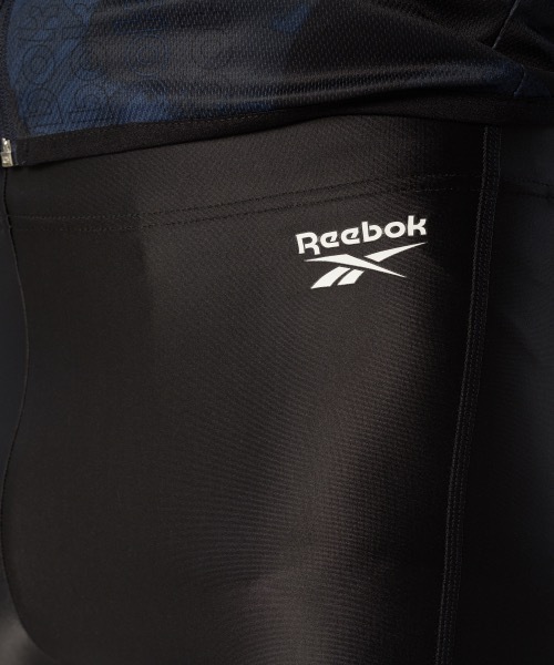 Reebok（リーボック）の「【Reebok:リーボック】ロングレギンス（レギンス/スパッツ・メンズ・ブラック×レッド/ブラック/ブラック×シルバー・MEDIUM/X-LARGE/LARGE/SMALL）」の15枚目の写真