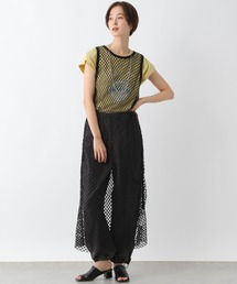 LEPSIM | フィッシュネットレイヤーワンピース 199313(ワンピース)