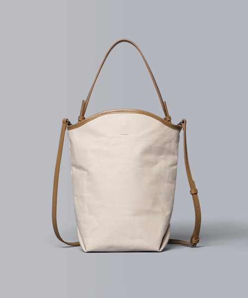 YAHKI（ヤーキ）の「【 YAHKI / ヤーキ 】CANVAS TOTE BAG / キャンバス トートバッグ（トートバッグ・レディース・ブラウン/ブラック・FREE）」の12枚目の写真