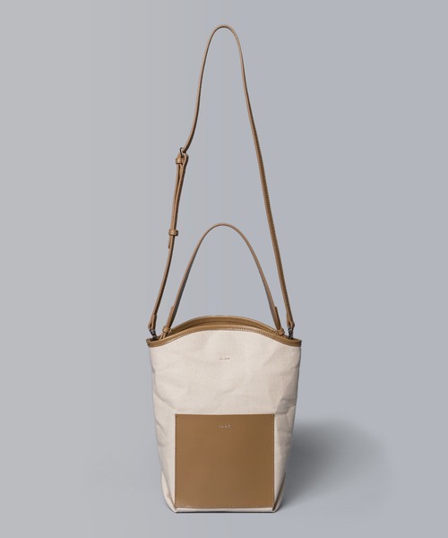 YAHKI（ヤーキ）の「【 YAHKI / ヤーキ 】CANVAS TOTE BAG / キャンバス トートバッグ（トートバッグ・レディース・ブラウン/ブラック・FREE）」の7枚目の写真