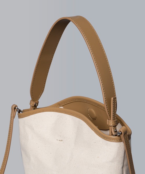 YAHKI（ヤーキ）の「【 YAHKI / ヤーキ 】CANVAS TOTE BAG / キャンバス トートバッグ（トートバッグ・レディース・ブラウン/ブラック・FREE）」の13枚目の写真