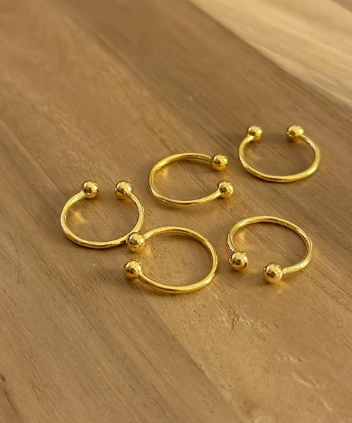 CIAOPANIC（チャオパニック）の「【Keyon/キーオン】koi（リング・レディース・ゴールド・FREE）」の4枚目の写真