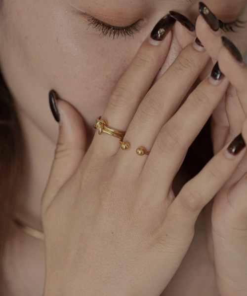 CIAOPANIC（チャオパニック）の「【Keyon/キーオン】koi（リング・レディース・ゴールド・FREE）」の7枚目の写真