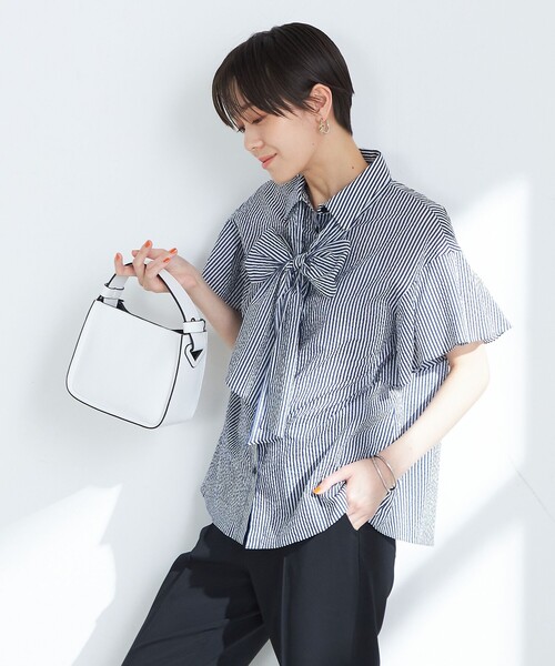 NOLLEY'S（ノーリーズ）の「ラッフルリボンブラウス（シャツ
