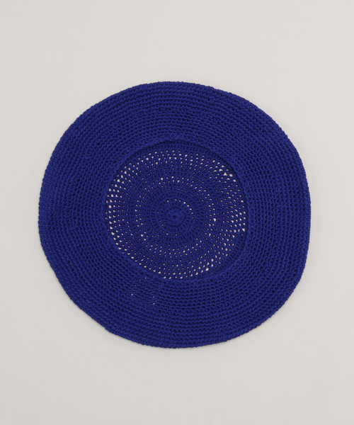 JOURNAL STANDARD（ジャーナルスタンダード）の「別注【DEL SOL/デルソル】el mare Guatemala Tam：帽子（ハンチング/ベレー帽・レディース・ホワイト/ブラック/ブルー・FREE）」の15枚目の写真