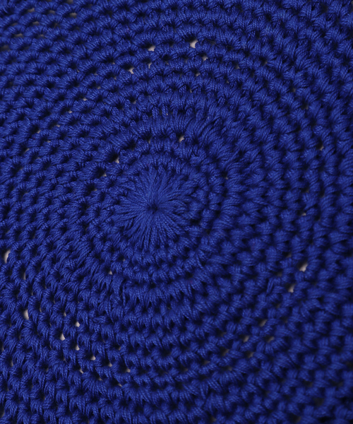 JOURNAL STANDARD（ジャーナルスタンダード）の「別注【DEL SOL/デルソル】el mare Guatemala Tam：帽子（ハンチング/ベレー帽・レディース・ホワイト/ブラック/ブルー・FREE）」の16枚目の写真