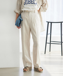 JOURNAL STANDARD relume | リネンコットンタックスラックス(スラックス)