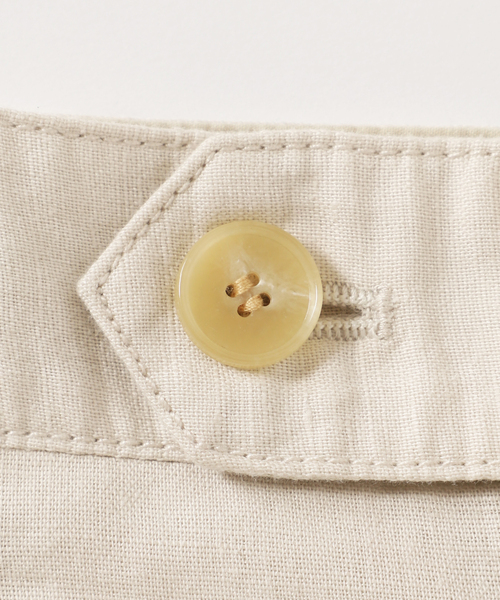 JOURNAL STANDARD relume（ジャーナルスタンダード　レリューム）の「リネンコットンタックスラックス（スラックス・レディース・ライトグリーン/アイボリー/ネイビー・38/36）」の9枚目の写真