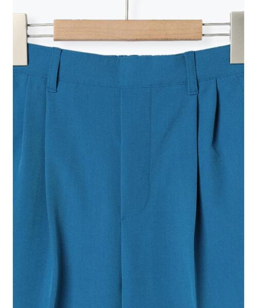 Samansa Mos2 blue（サマンサモスモスブルー）の「【接触冷感】2タックイージーパンツ（その他パンツ・レディース・ブルー/グリーン/キナリ/ブラック・F）」の15枚目の写真