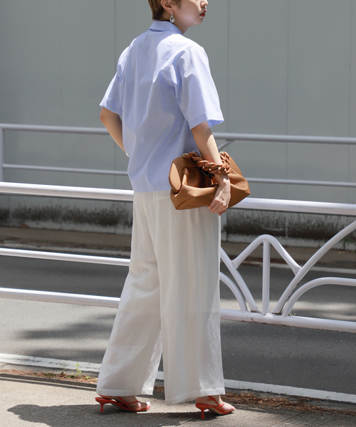 VERMEIL par iena(ヴェルメイユパーイエナ)の「【THEMOIRe/テモワール】CANVAS クラッチ(ショルダーバッグ・レディース・ブラウン・FREE)」の17枚目の写真