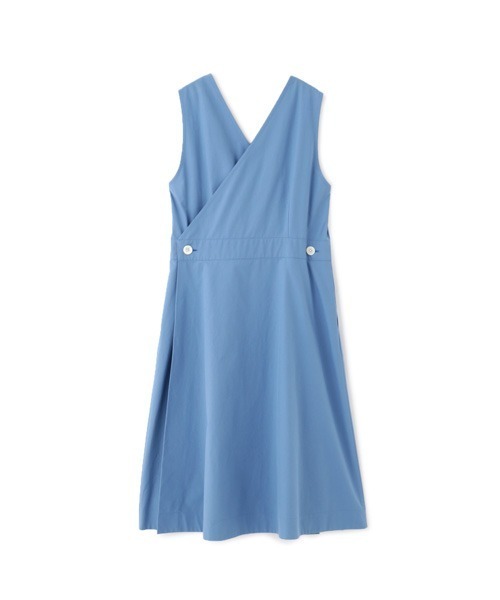 MARGARET HOWELL（マーガレットハウエル）の「SHIRTING COTTON POPLIN（ワンピース・レディース・ブルー・1/2）」の2枚目の写真