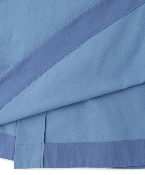 MARGARET HOWELL（マーガレットハウエル）の「SHIRTING COTTON POPLIN（ワンピース・レディース・ブルー・1/2）」の3枚目の写真