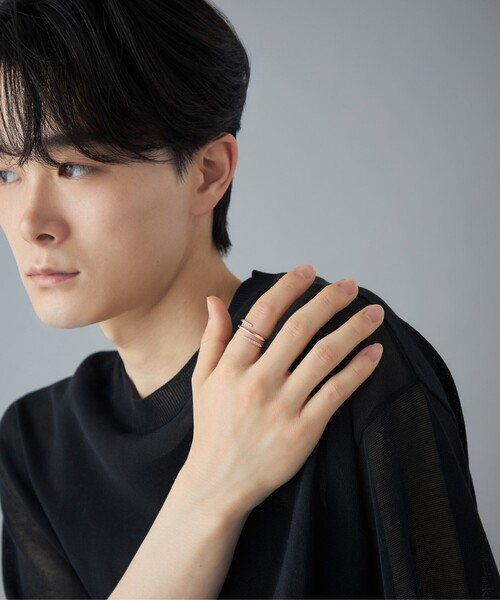 Jouete（ジュエッテ）の「[フォークリング] ジルコニア（リング・レディース・A/B/ピンクゴールド・9号/13号/17号）」の13枚目の写真