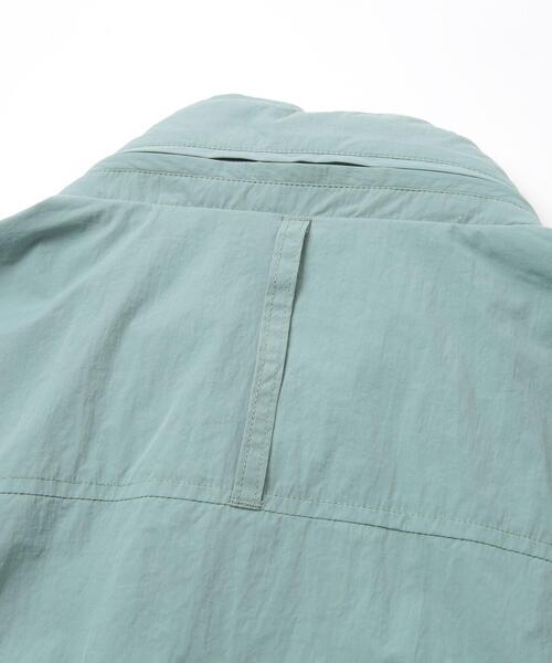 coen（コーエン）の「クロップドウィンドブレーカー（ナイロンジャケット・レディース・ライトブルー/ブラック・M/L）」の16枚目の写真