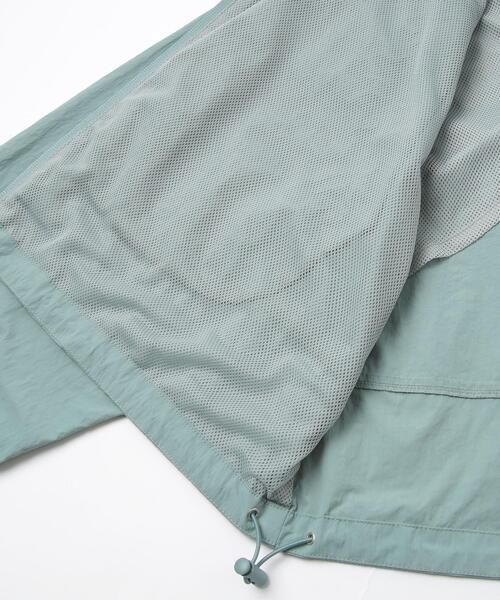 coen（コーエン）の「クロップドウィンドブレーカー（ナイロンジャケット・レディース・ライトブルー/ブラック・M/L）」の18枚目の写真