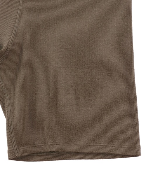 ALEXIA STAM（アリシアスタン）の「Wellness Rib Short Leggings / ショートリブレギンス（その他パンツ・レディース・チャコールグレー/ブラウン/ピンク・S/M/L）」の13枚目の写真