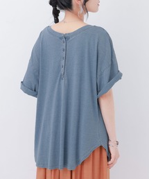 osharewalker | 『デニム風2wayデザインプルオーバー』(Tシャツ/カットソー)