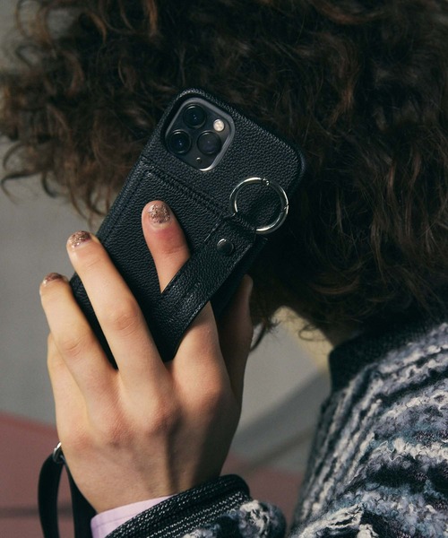 MAISON SPECIAL(メゾンスペシャル)の「《UNISEX》iPhone Case with Card Case for 13/14/15/15Proカードケース付きiPhoneケース■13/14/15/15Pro対応■【MAISON SPECIAL/メゾンスペシャル】(スマホケース/カバー・メンズ・ブラック・0/2/1)」の3枚目の写真