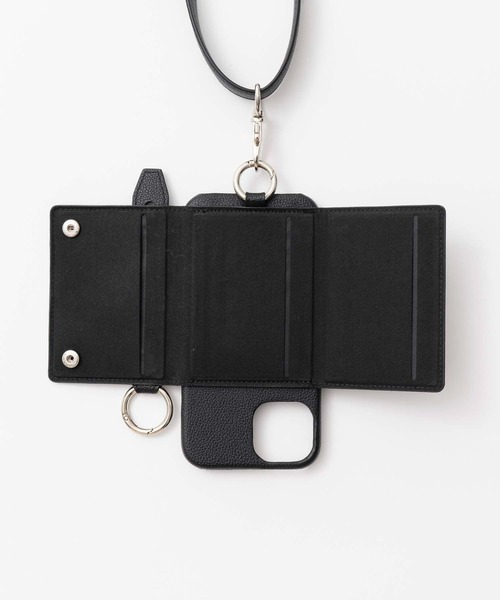 MAISON SPECIAL(メゾンスペシャル)の「《UNISEX》iPhone Case with Card Case for 13/14/15/15Proカードケース付きiPhoneケース■13/14/15/15Pro対応■【MAISON SPECIAL/メゾンスペシャル】(スマホケース/カバー・メンズ・ブラック・0/2/1)」の8枚目の写真