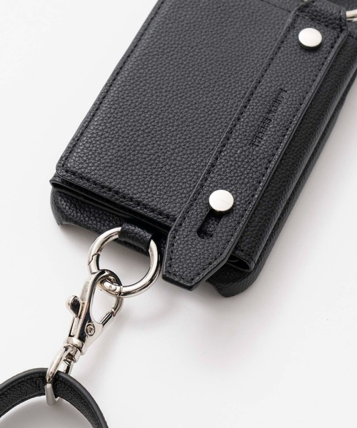 MAISON SPECIAL(メゾンスペシャル)の「《UNISEX》iPhone Case with Card Case for 13/14/15/15Proカードケース付きiPhoneケース■13/14/15/15Pro対応■【MAISON SPECIAL/メゾンスペシャル】(スマホケース/カバー・メンズ・ブラック・0/2/1)」の9枚目の写真