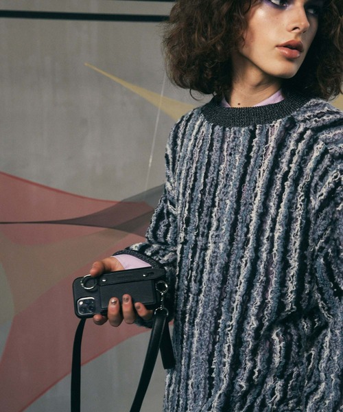 MAISON SPECIAL(メゾンスペシャル)の「《UNISEX》iPhone Case with Card Case for 13/14/15/15Proカードケース付きiPhoneケース■13/14/15/15Pro対応■【MAISON SPECIAL/メゾンスペシャル】(スマホケース/カバー・メンズ・ブラック・0/2/1)」の5枚目の写真